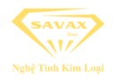 Logo Savax Door vàng tách nền