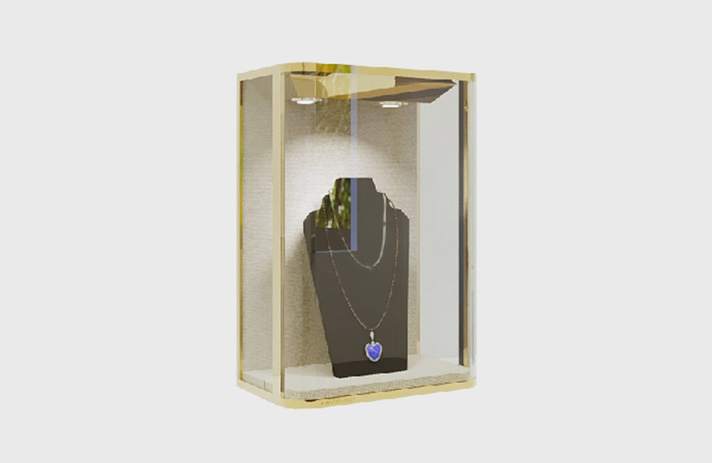 Tủ trưng bày trang sức âm tường SL-WC-001