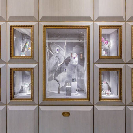 Tủ trưng bày trang sức âm tường SL-WC-001 cao cấp