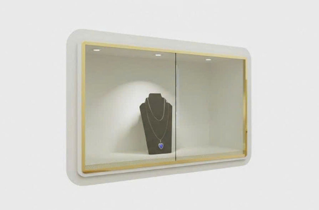 Tủ trưng bày trang sức âm tường SL-WC-007