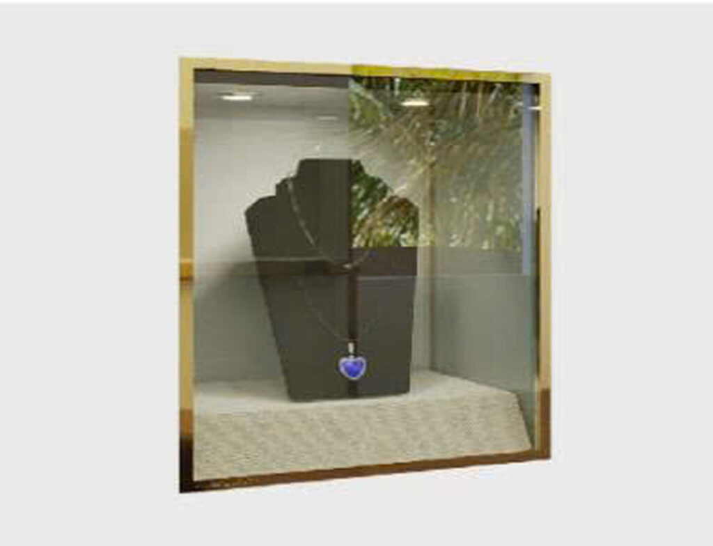 Tủ trưng bày trang sức âm tường SL-WC-008 sang trọng