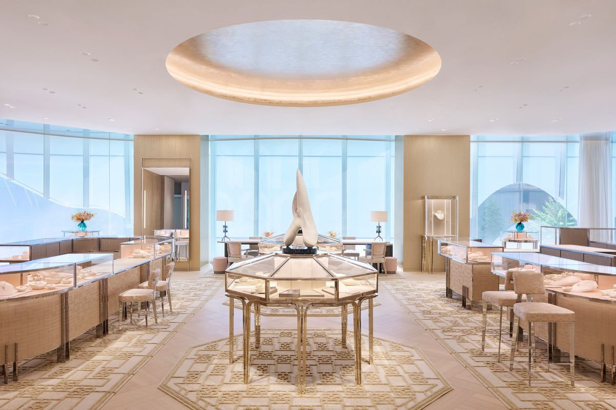 Tủ trưng bày trang sức tròn SL-CB-003 đẳng cấp