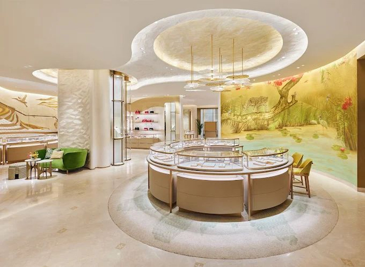 Tủ trưng bày trang sức tròn  SL-CB-005 bền đẹp