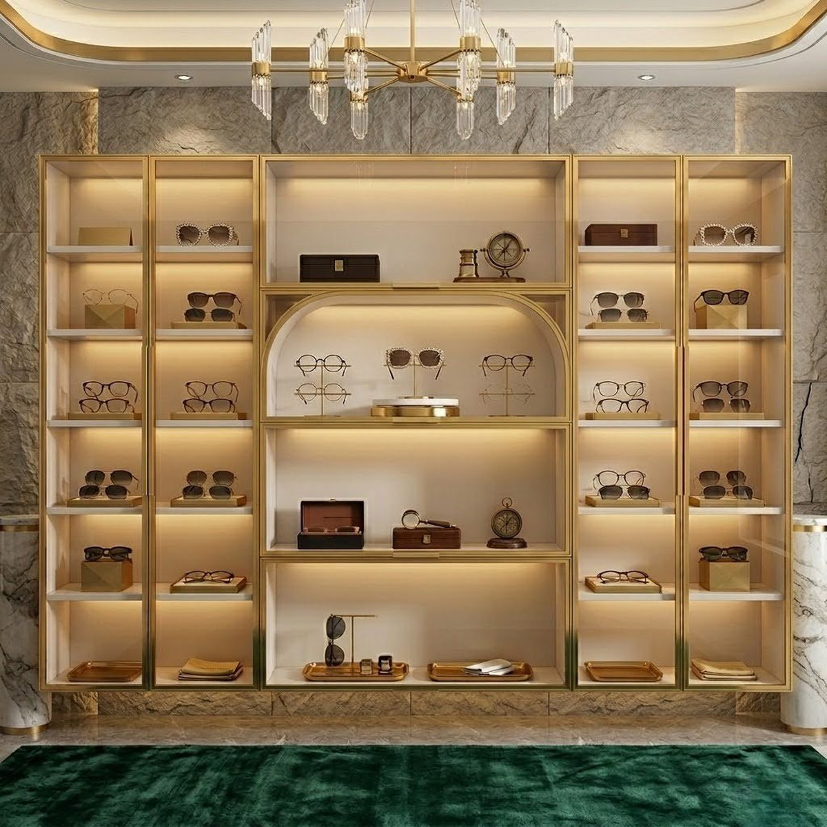 Cách lựa chọn tủ trưng bày kính mắt