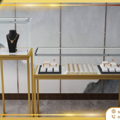 thiết kế tủ trang sức theo yêu cầu