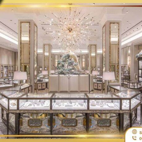 Savax Luxury cung cấp tủ trưng bày trang sức cao cấp