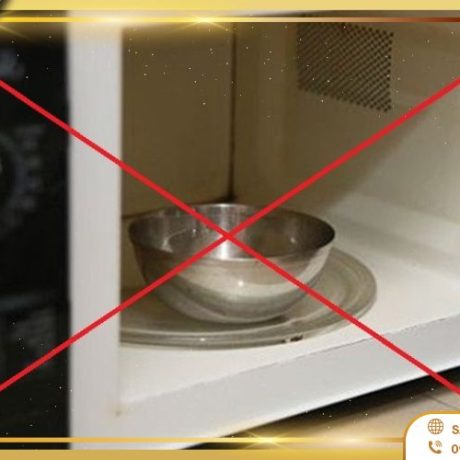 Inox bỏ lò vi sóng được không