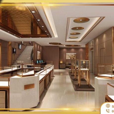 Tủ trưng bày trang sức nên đặt ở đâu