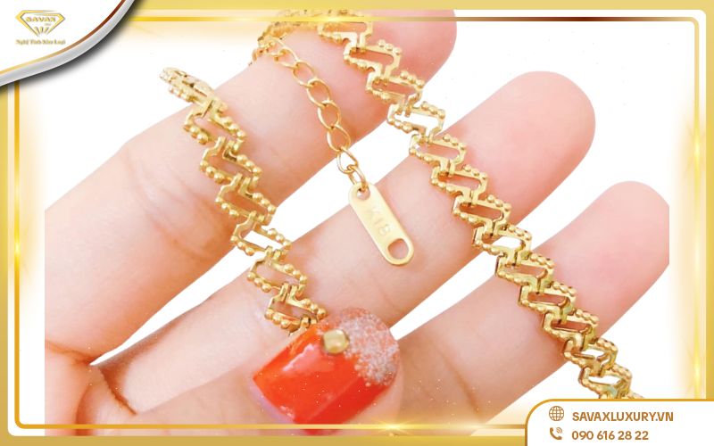 ký hiệu k18 trên trang sức