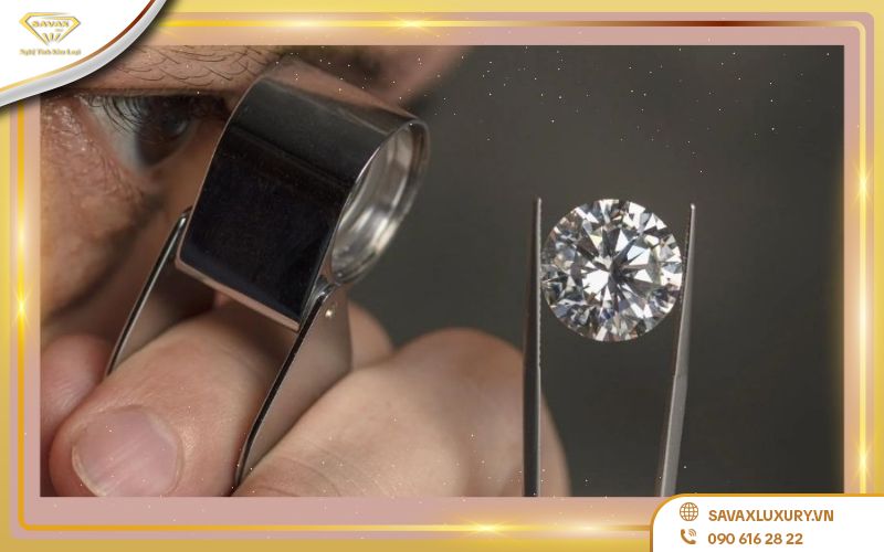 ký hiệu kim cương trên trang sức