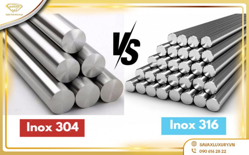 so sánh inox 304 và 316