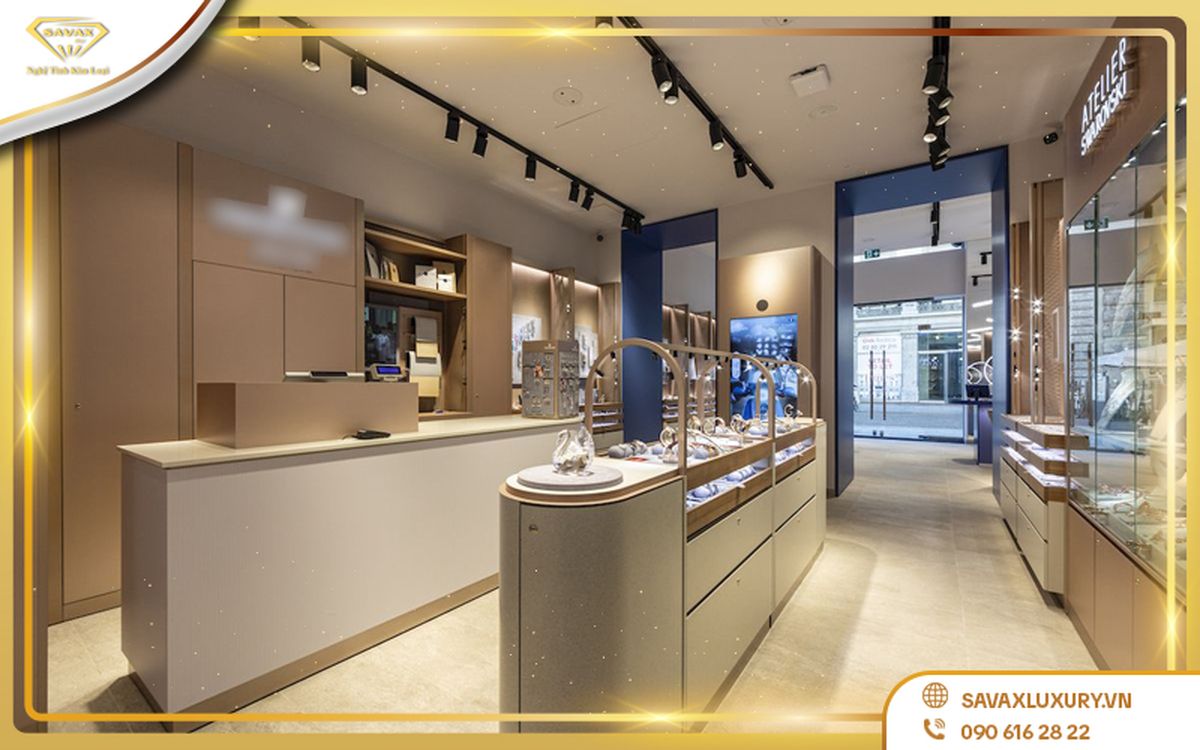 thiết kế gia công shop trang sức
