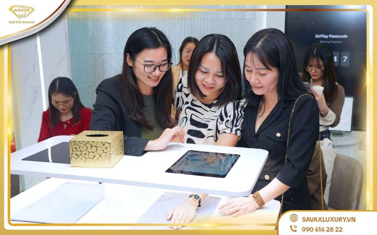ứng dụng xu hướng trang sức