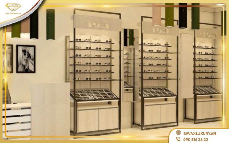 Tủ kính trưng bày đứng