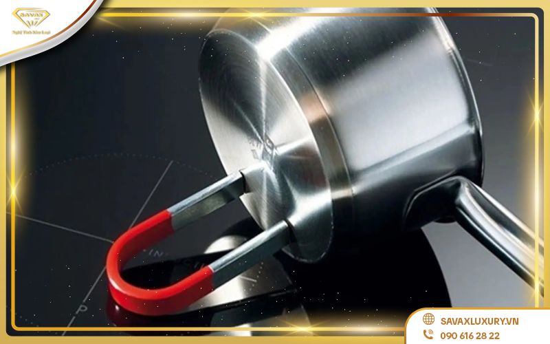 Inox 304 hầu như không hút nam châm