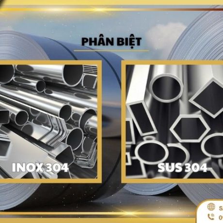 Inox 304 và sus 304 khác nhau như thế nào?