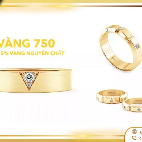 Ký hiệu 750 trên trang sức