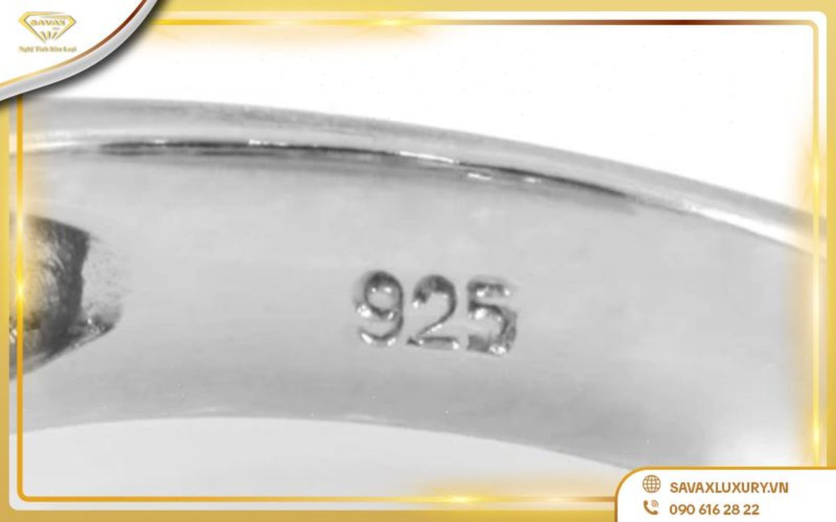 ký hiệu 925 trên vàng