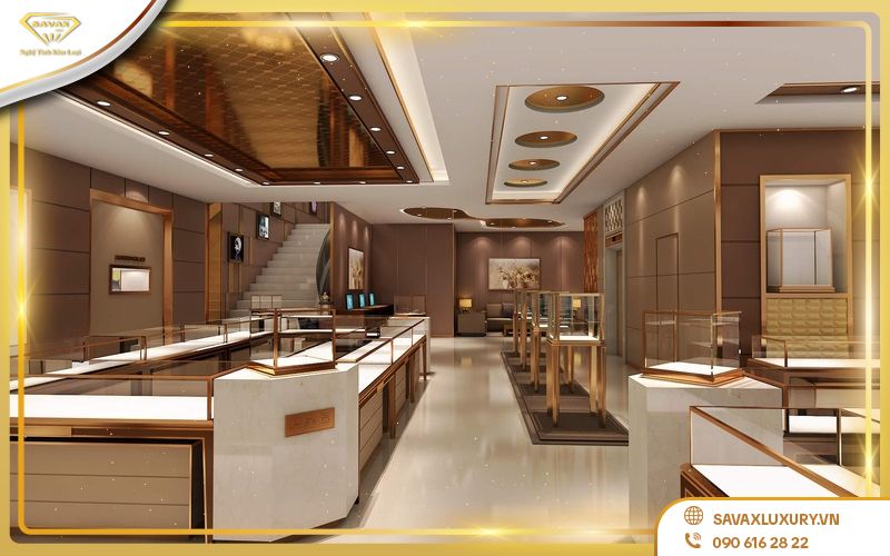 Tầm quan trọng của việc thiết kế showroom trang sức