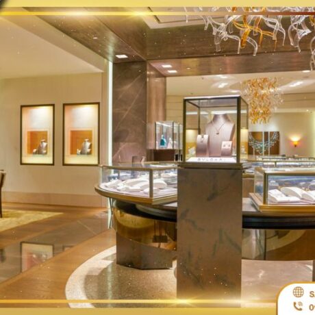 Các phong cách thiết kế showroom trang sức sang trọng