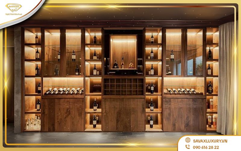 Các tiêu chí chọn mua tủ rượu phòng khách