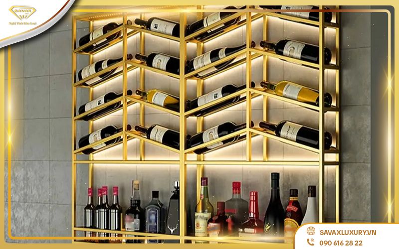 Tầm quan trọng của tủ rượu trưng bày phong cách sang trọng