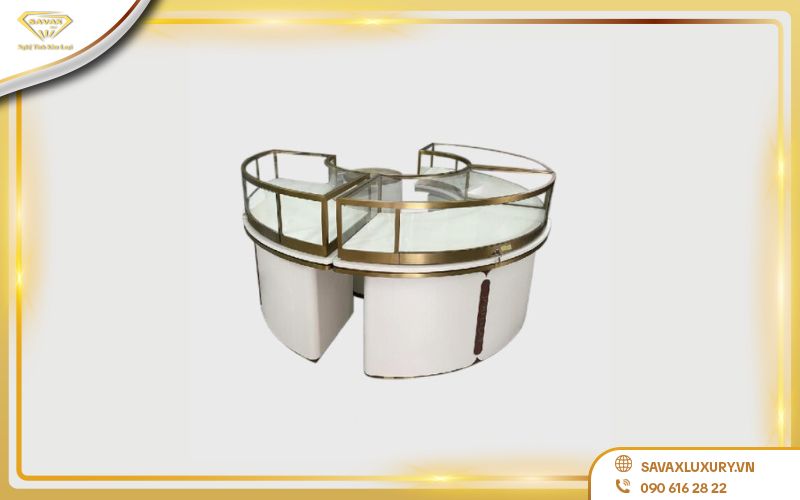 Tủ rượu trưng bày nhôm kính cao cấp