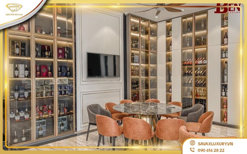 Các tiêu chí chọn mua tủ rượu phòng khách