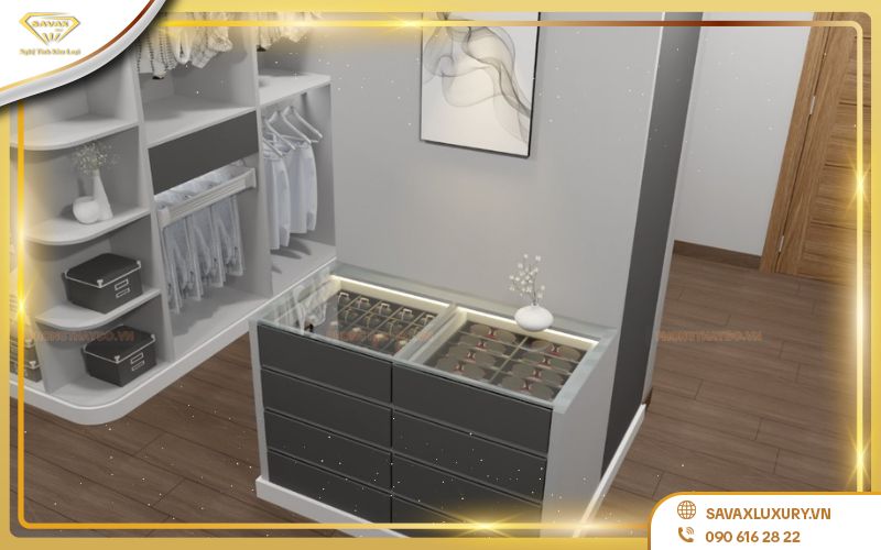 Tủ phụ kiện siêu nhỏ gọn và độc đáo