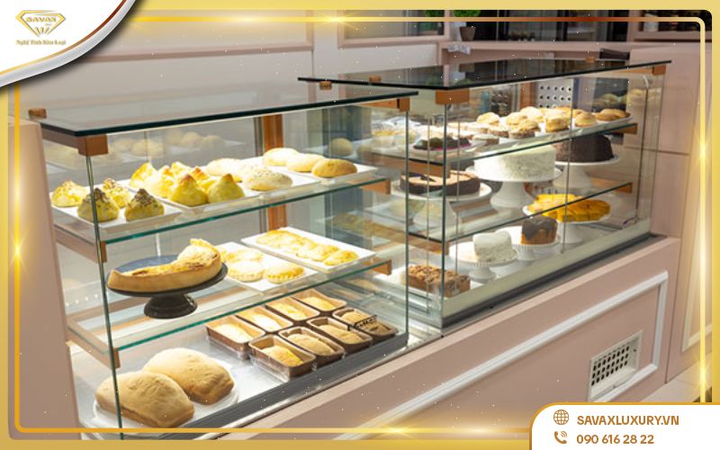 Tủ trưng bày bánh để bàn
