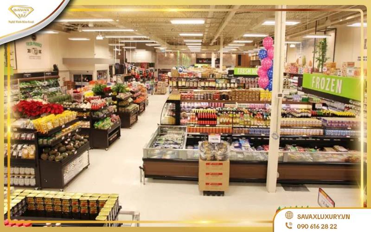 cách trưng bày sản phẩm bắt mắt và gọn