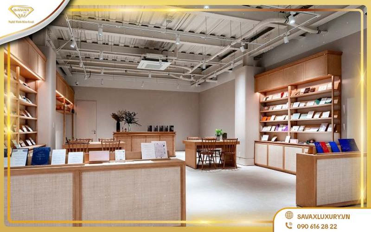 cách trưng bày sản phẩm đẹp mắt
