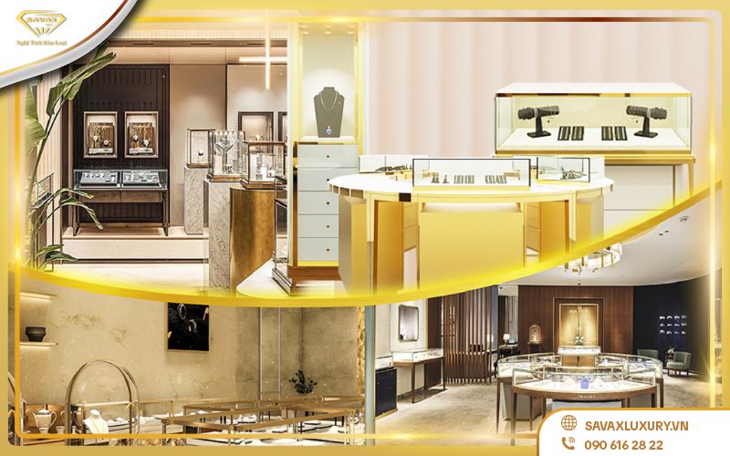 Tủ trưng bày custom theo yêu cầu