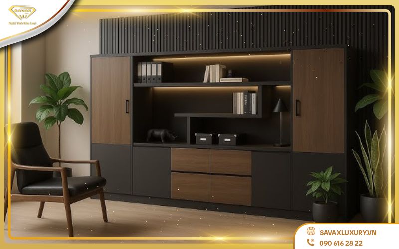 Xu hướng thiết kế tủ trưng bày 2026