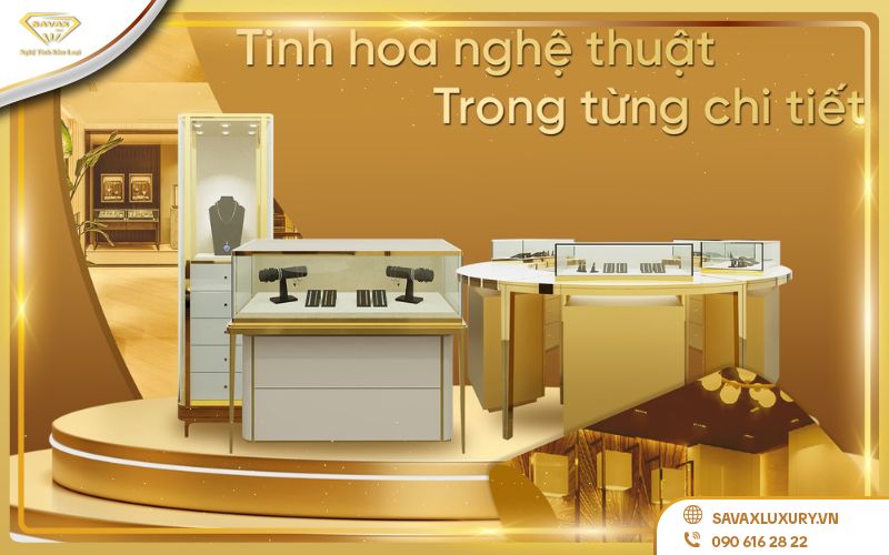 Xu hướng thiết kế tủ trưng bày 2026