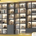 Xưởng gia công tủ trưng bày tại TPHCM uy tín