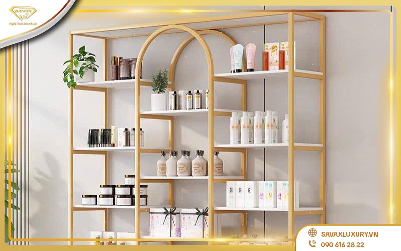 Tủ trưng bày mỹ phẩm
