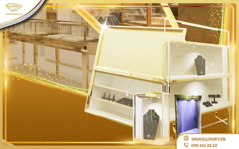 Đặt tủ quầy kính trưng bày theo yêu cầu TPHCM