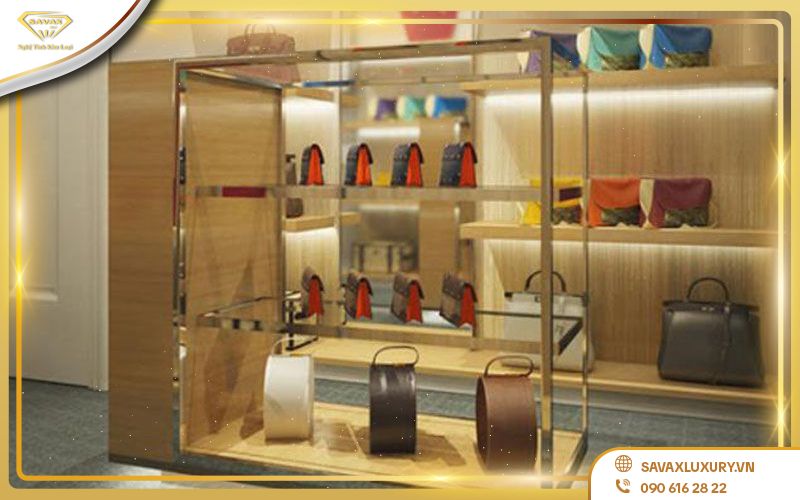 Mẫu tủ túi xách