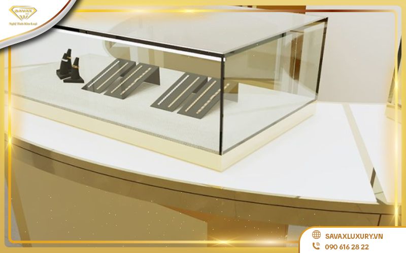 Chất liệu tủ trưng bày