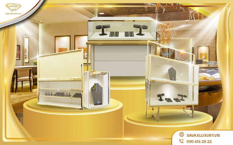 Mua tủ bày túi xách, trưng bày sản phẩm ở đâu chất lượng