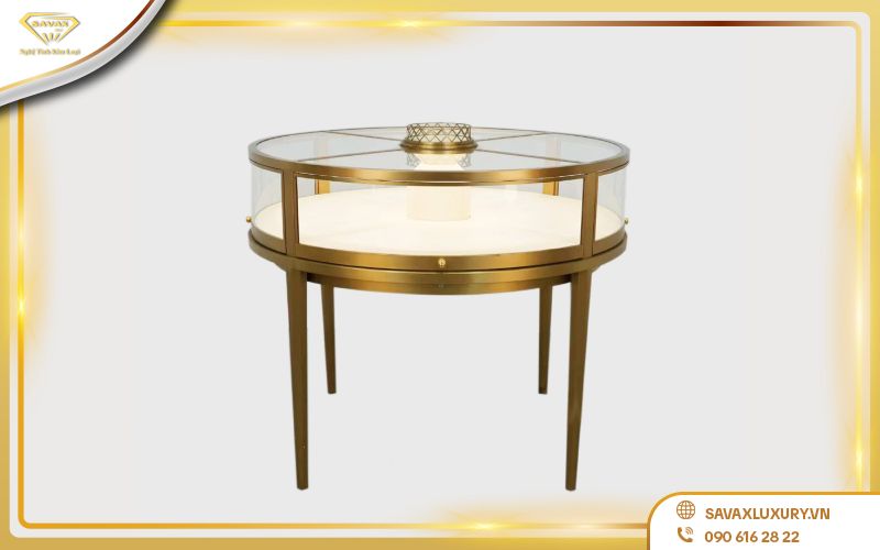 Chất liệu tủ trưng bày