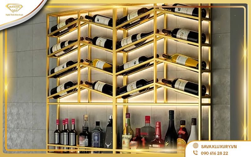 Lưu ý khi lựa chọn tủ kệ trưng bày rượu cao cấp