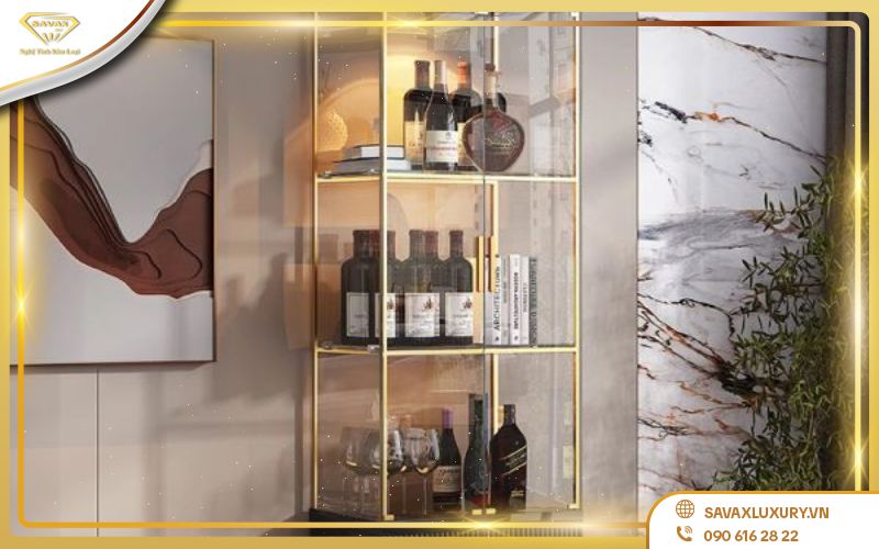 5 tiêu chí lựa chọn kệ trưng bày rượu vang