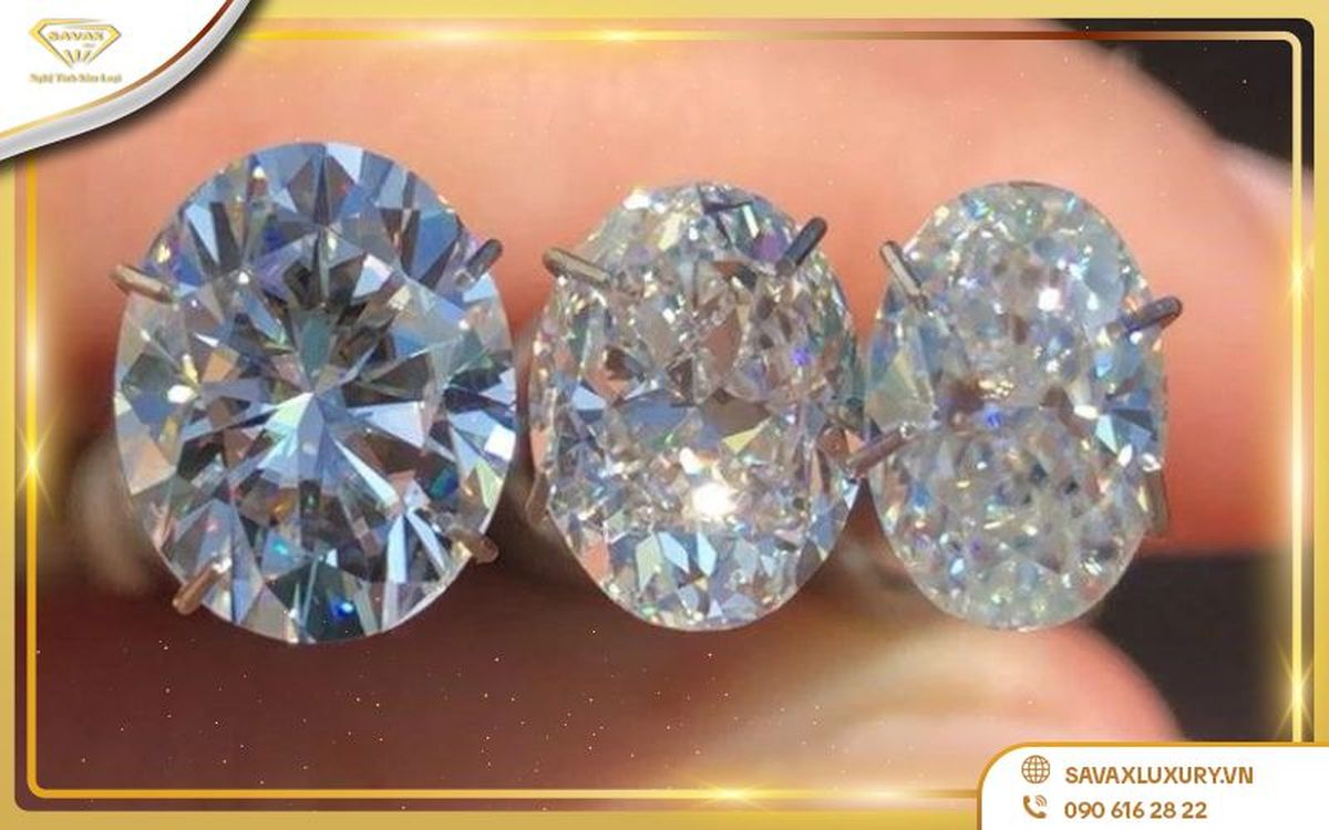 kim cương moissanite gọi là gì