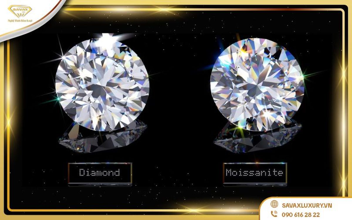 kim cương moissanite là gì giá bao nhiêu