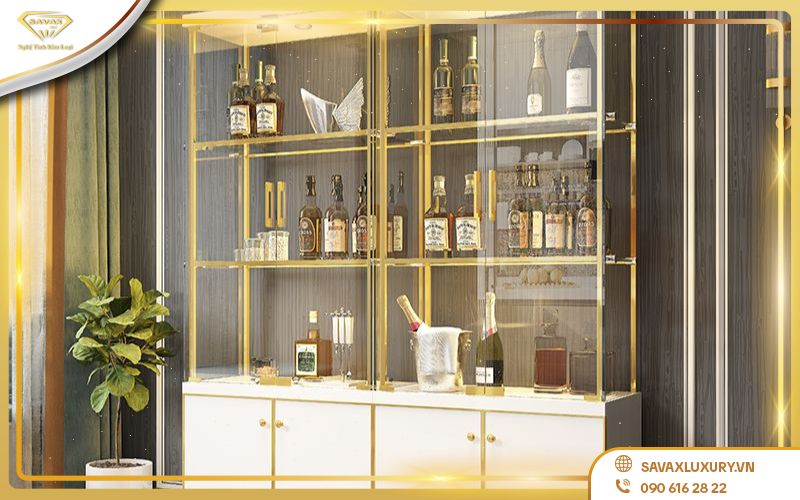 Tủ kính trưng bày bằng khen