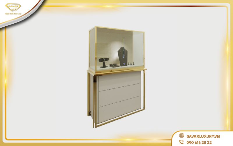 Tủ trưng bày ngang