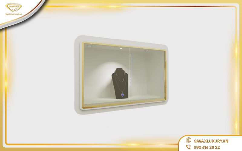 Tủ mỹ phẩm trưng bày treo tường