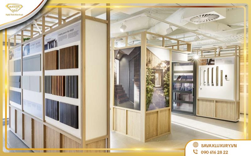 Thiết kế showroom phong cách tối giản